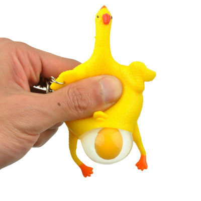 Squeeze Chicken Laying Egg