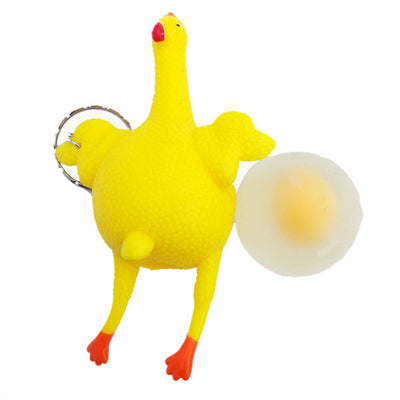 Squeeze Chicken Laying Egg